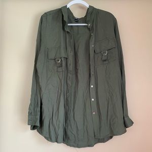 Plus Size Button Down Shirt